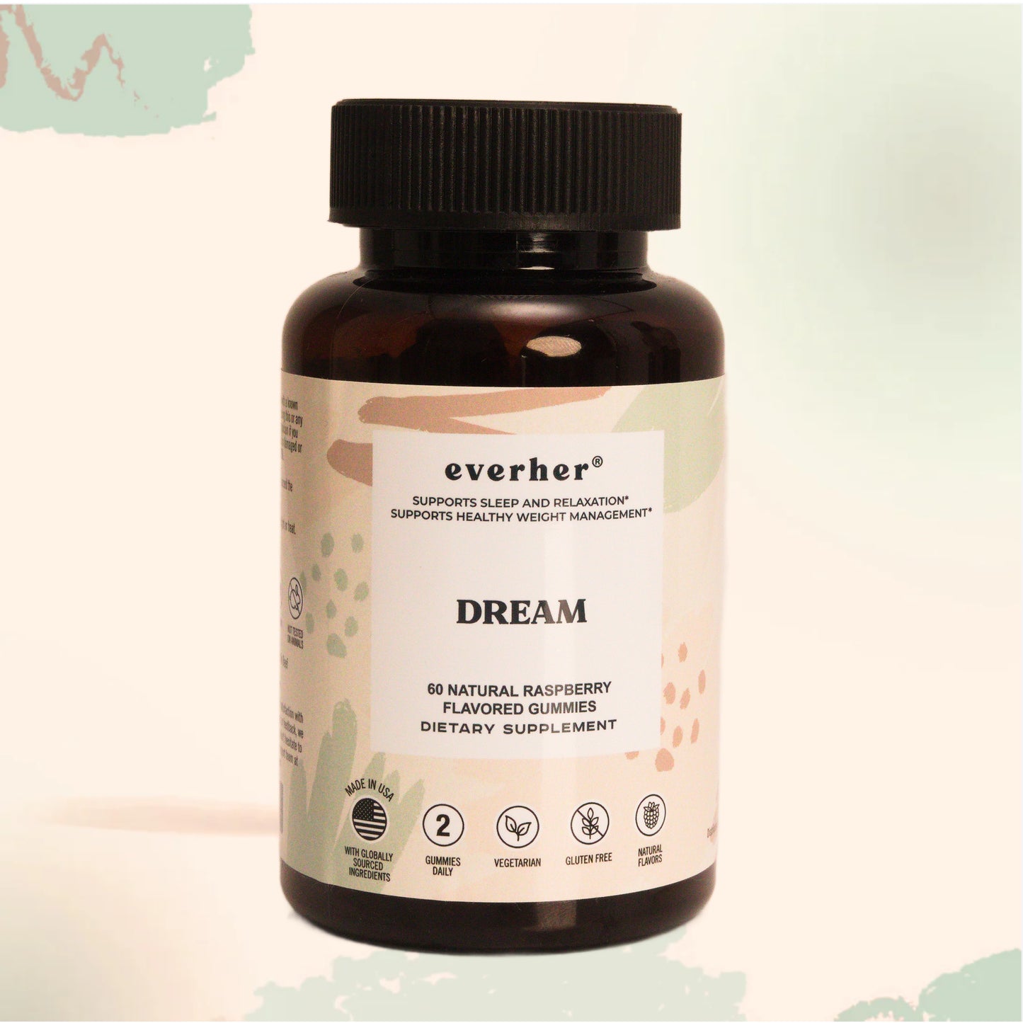 Everher Dream – Sleep Support Gummies - 1 Month Supply